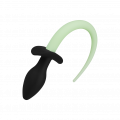 Silikon-Analplug mit Schwänzchen, 28 cm