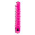 Klassischer Vibrator "Candy Twirl" (pink)