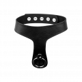 Sklaven-Halsband aus Leder mit O-Ring
