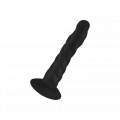 Strap-On-Dildo mit abnehmbaren Saugfuß, 16 cm