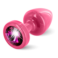 Diogol - Anni Butt Plug Round Pink & Pink 25 mm