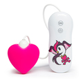 Tokidoki - Silicone Pink Heart Clitoral Vibrator