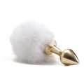 Beginner Bunny Tail Buttplug - Gold