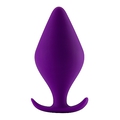 Butt Plug with Handle - Medium - Purple