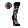 Shots Sexy Socks "You.Me.Bed.Now" 36-41
