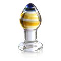 Deluxe "Sunset" Glas Butt Plug (Large)