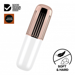 Satisfyer 'SECRET AFFAIR', Minivibrator, weiß/roségold, 11,5 cm