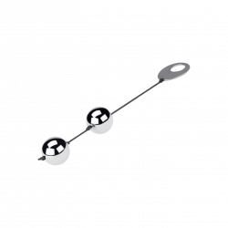 Domino Metallic Balls, 3 cm