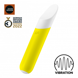 Satisfyer 'Ultra Power Bullet 7', Minivibrator, gelb, 13,5 cm