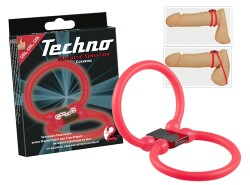 Techno Cock Ring Pink
