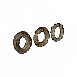 Stretchy Cock Rings, 3 Teile, 2,5 - 5,5cm