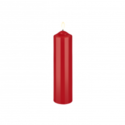 BDSM Candle red