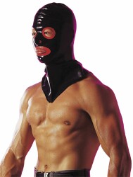 Latex - SHAUN SLOANE - Hangman's Mask schwarz/rot M