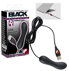 Black Velvets USB Vibrator
