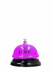 Ring for Love - Hotel Bell (purple)