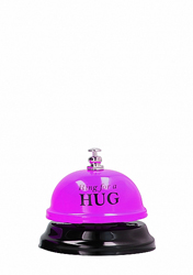 Ring for a Hug - Hotel Bell (purple)
