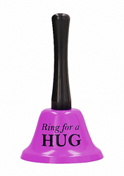 Ring for a Hug - Large Bell (purple)