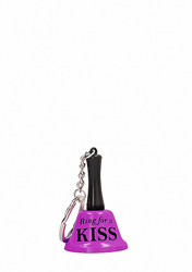 Ring for a Kiss - Keyring (purple)