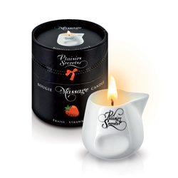 Plaisirs Secrets - Massage Candle Strawberry