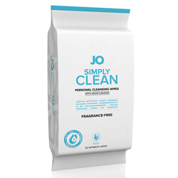 System JO - Wipes Simply Clean Fragrance Free