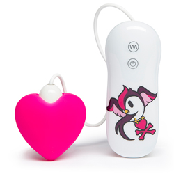 Tokidoki - Silicone Pink Heart Clitoral Vibrator