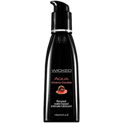 Wicked - Aqua Cherry Cordial Waterbased Lubricant 120 ml