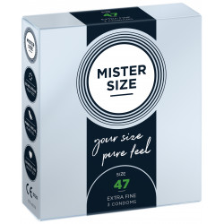 MISTER SIZE extra dünne Kondome 47 mm (3 Stück)