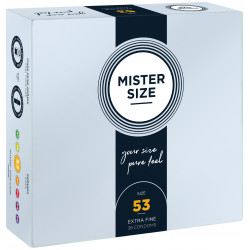 MISTER SIZE extra dünne Kondome 53 mm (36 Stück)