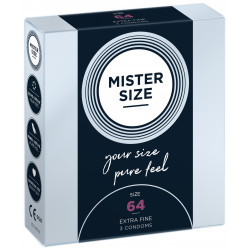 MISTER SIZE extra dünne Kondome 64 mm (3 Stück)