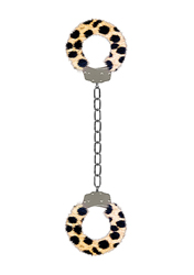 Furry Ankle Cuffs (Cheeta)