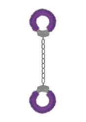 Furry Ankle Cuffs (Purple)