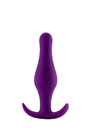 Butt Plug with Handle - Small - Purple