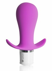 Deluxe Silikon Butt Plug "Angel Wing" (Pink)