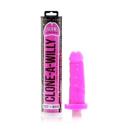 Clone a Willy Kit - glow in the dark - pink - Venize